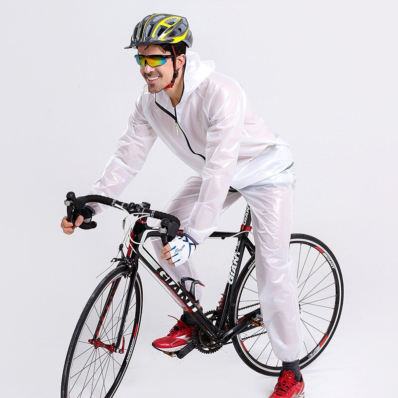실용적인 사이클링 레인 코트 자전거 저지 Windcoat 자전거 의류 러닝 슬리브 자켓 bicicle 방수 방수 의류